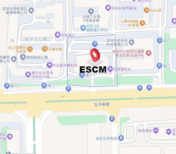 Company location map